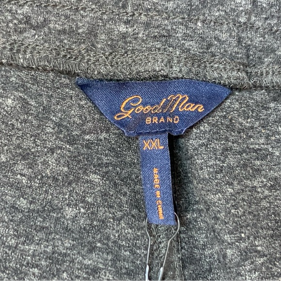 GOOD MAN BRAND Jetset Flex Pro Jersey Shorts in Charcoal Heather - Picture 11 of 11